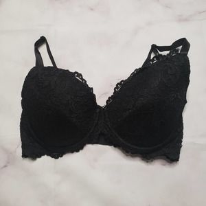 SMART and SEXY black lace padded bra